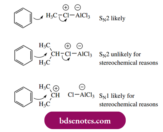Electrophilic Reactions Friedel–Crafts Alkylations Is Actually The Dissociated Carbocation