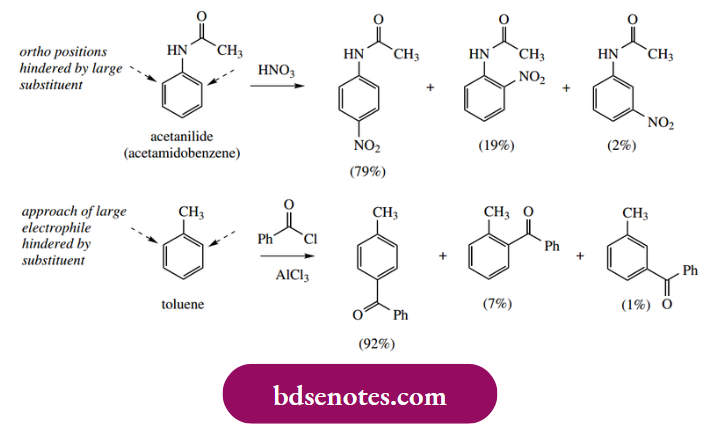 Electrophilic Reactions These Reactions Are Only Regioselective