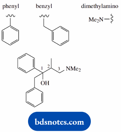 Molecular Representations And Nomenclature Alochol component
