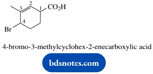 Molecular Representations And Nomenclature Cyclohexanecarboxylic acid