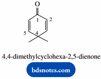 Molecular Representations And Nomenclature One double bond and two ketones