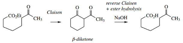 Nucleophilic Reactions Involving Enolate Beta Diketone