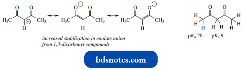 Nucleophilic Reactions Involving Enolate Increased Stabilization In Enolate Anion