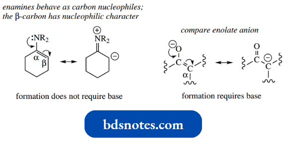 Nucleophilic Reactions Involving Enolate Nitrogen Analogues Of Enols