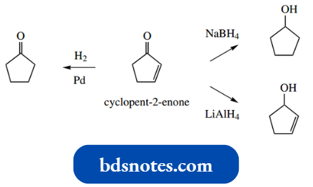 Nucleophilic Reactions Involving Enolate Sodium Borohydride