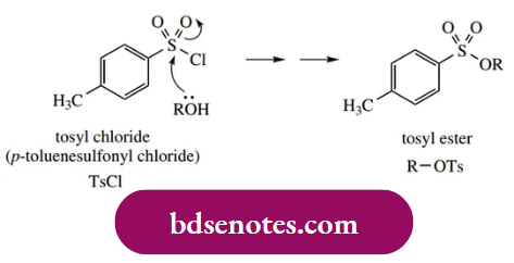 Nucleophilic Reactions Of Carbonyl Groups A Sulfonate Ester Called A Tosyl Ester