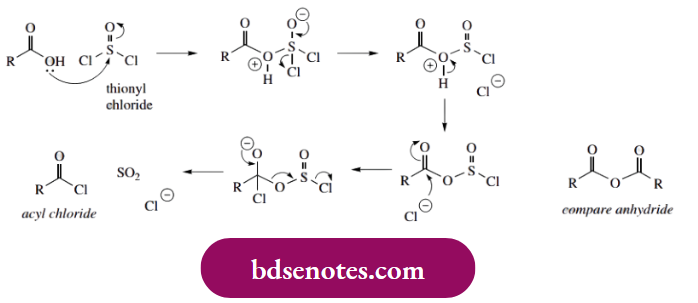 Nucleophilic Reactions Of Carbonyl Groups Acyl Chlorides Themselves May Be Synthesized