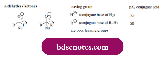 Nucleophilic Reactions Of Carbonyl Groups Aldehydes And Ketones