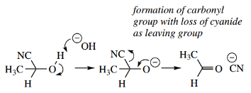 Nucleophilic Reactions Of Carbonyl Groups The Reaction Is Reversible, And Cyanohydrin Formation