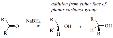 Nucleophilic Reactions Of Carbonyl Groups This Relates To Stereospecificity