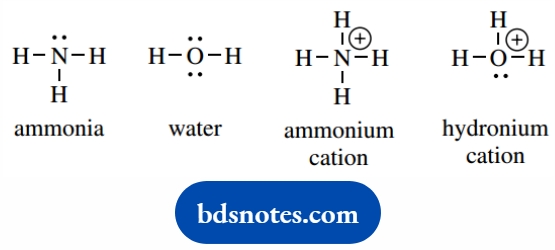 Atomic Structure And Bonding Ammonia And Water Are Neutral Molecules