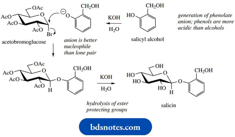Carbohydrates Acetobromoglucose Of Anion Is better Nucleophile Than Lone Pair