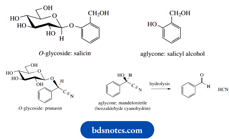 Carbohydrates O Glycoside Prunasin And Salicin