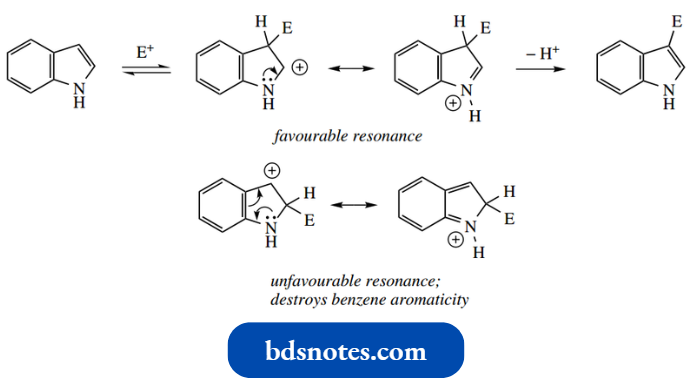 Heterocycles Indole Is The Fusion Of A Benzene Ring With A Pyrrole