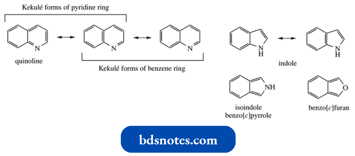 Heterocycles Kekule Form Of A Benzene Or Pyridine Ring