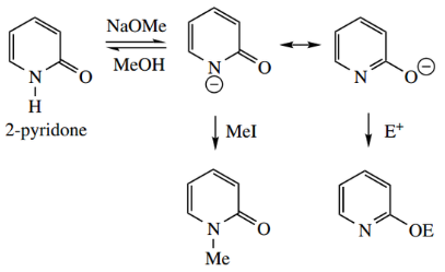 Heterocycles N Alkylate A Pyridone