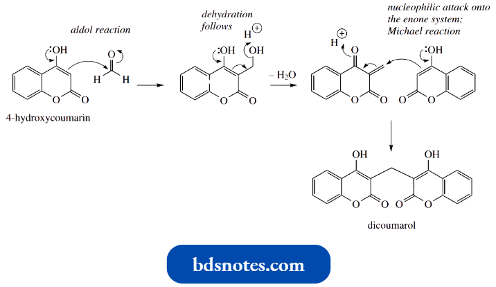 Heterocycles The Nucleophile Is A Second Molecule Of 4 Hydroxycoumarin
