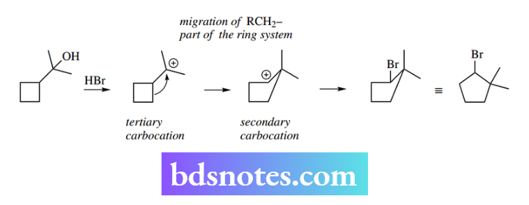 Nucleophilic Reactions Nucleophilic Substitution Migration of RCH2