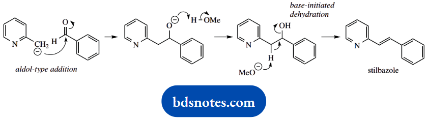 Organic Chemistry Of Pharmacy Questions And Answers Aldol Like Reaction With Subsequent Dehydration