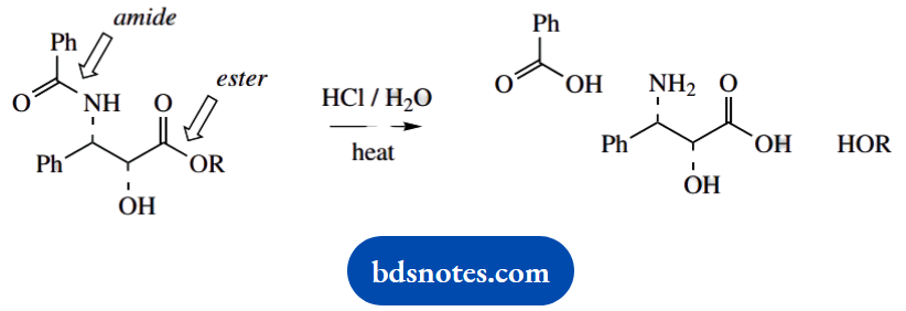 Organic Chemistry Of Pharmacy Questions And Answers Ester And Amide Functions