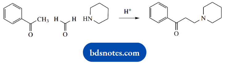 Organic Chemistry Of Pharmacy Questions And Answers Mannich Reaction