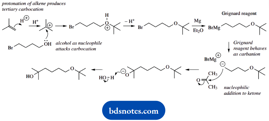 Organic Chemistry Of Pharmacy Questions And Answers Protonation Of Alkene Produces Tertiary Carbocation