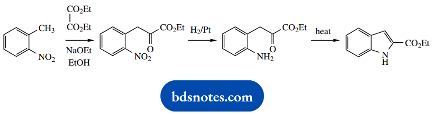 Organic Chemistry Of Pharmacy Questions And Answers Reissert Indole Synthesis