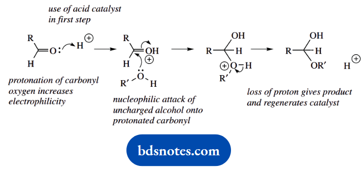 Organic Chemistry Of Pharmacy Questions And Answers Standard Nucleophilic Addition Is Followed By Proton Loss