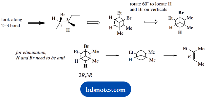 Organic Chemistry Of Pharmacy Questions And Answers Starting Material As A Newman Projection
