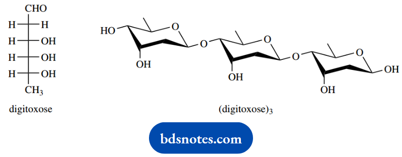 Organic Chemistry Of Pharmacy Questions And Answers Three Molecules Of Digitoxose As The Trisaccharide