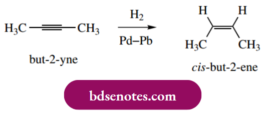 Radical Reactions Alkynes May Also Be Hydrogenated