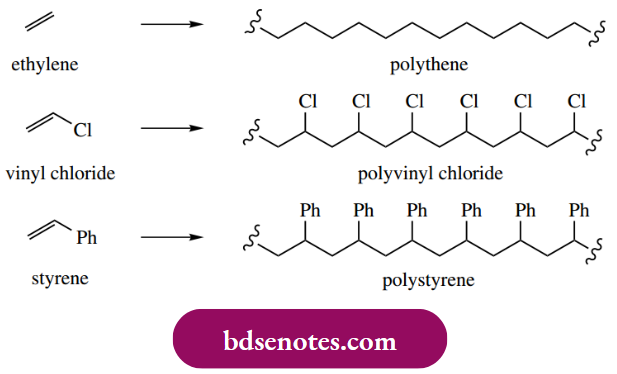Radical Reactions General Fashion, Polymers Such As Polyethylene