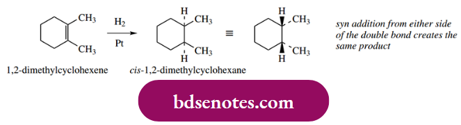 Radical Reactions Syn Addition From Either Side Of The Double Bond Creates The Same Product