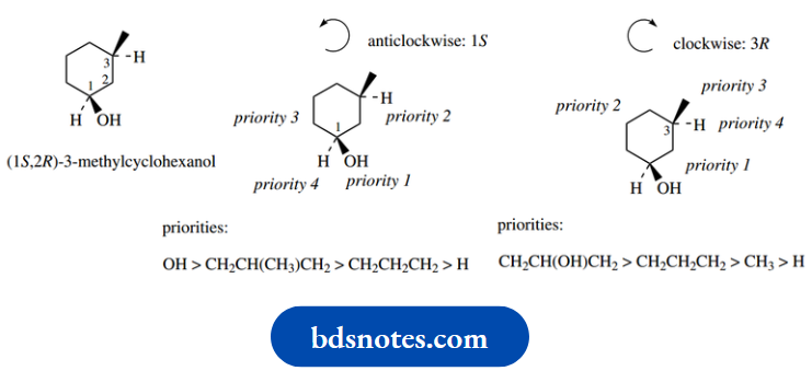 Stereochemistry Configurations In Cyclic Compounds