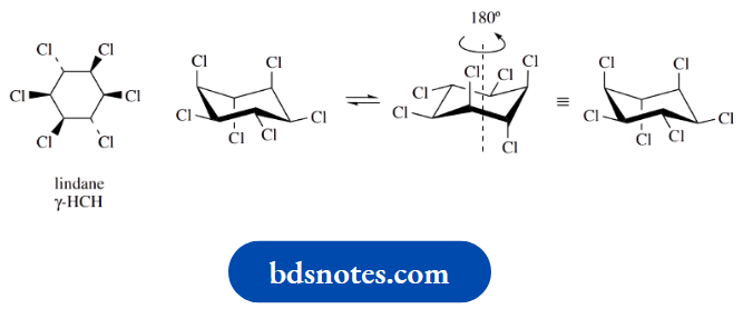 Stereochemistry Conformation Of Lindane