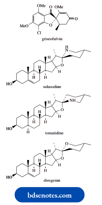 Stereochemistry Natural Spiro Compounds
