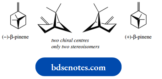 Stereochemistry Pinene Is Representative Of A Bicyclo