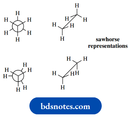 Stereochemistry Sawhorse Representation