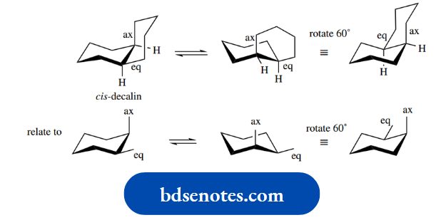 Stereochemistry Trans-Decalin Forms A Rather Rigid System