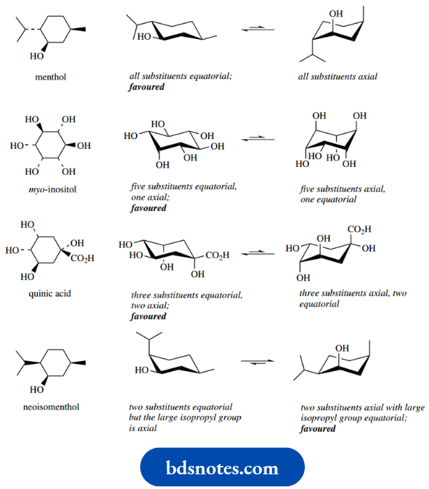 Stereochemistry We Have The Large Substituents Equatorial