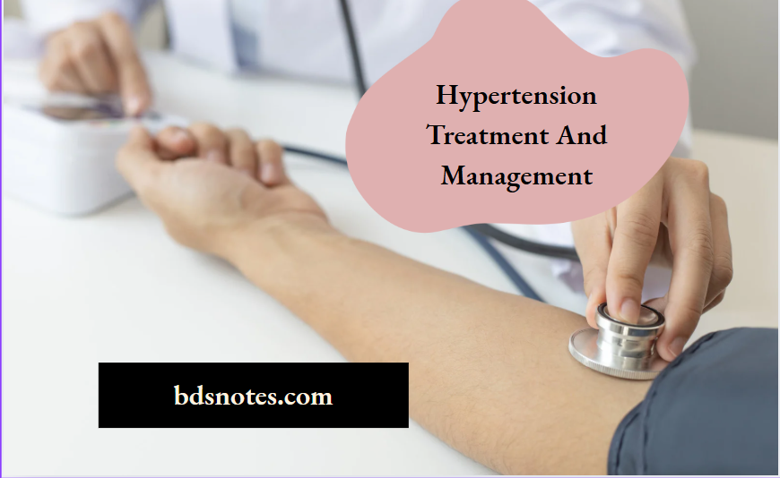 Hypertension Treatment And Management