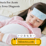 Jones Criteria For Acute Rheumatic Fever Diagnosis